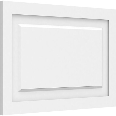 Ekena Millwork Harrison Raised Panel Decorative Wall Panel, 28"W x 18"H x 5/8"P WALP28X18X062HAR